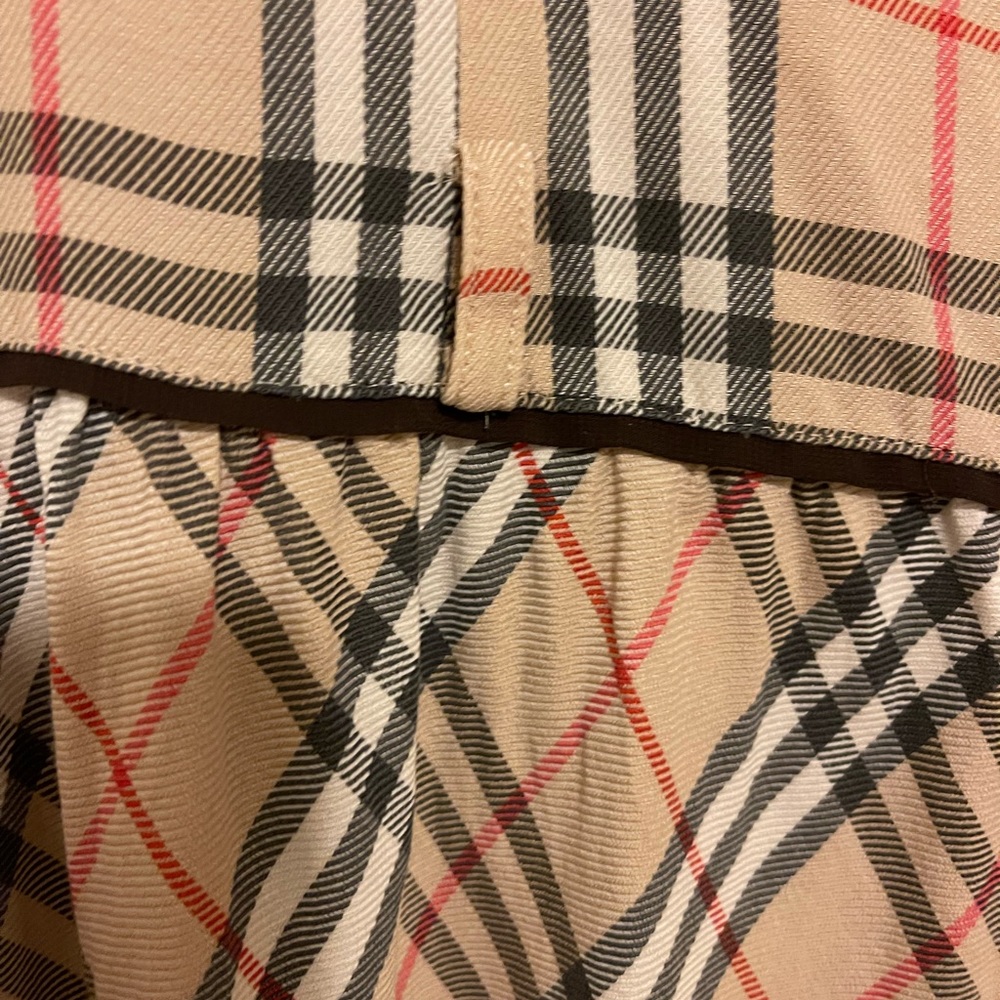 Vintage Blue label Burberrys. Size 38. Great condition. Classic Burberry Check.